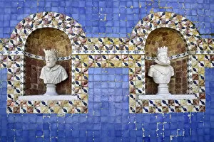 Ceramic Tiles Gallery: The Gallery of Kings. Palacio dos Marqueses de Fronteira (Palace of the Marquises