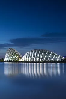 Gardens By The Bay Gallery: Gardens by the Bay at dawn, Singapore