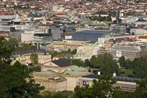Germany, Baden-Wurttemberg, Stuttgart, View from Uhlandshohe Germany, Baden-Wurttemberg, Stuttgart, View from Uhlandshohe