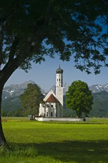 Germany, Bavaria (Bayern), Kolomanskirche Germany, Bavaria (Bayern), Kolomanskirche