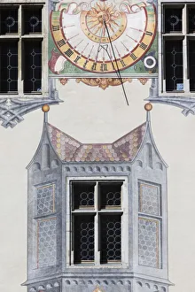 Germany, Bavaria, Fussen, Hohes Schloss Castle, detail Germany, Bavaria, Fussen, Hohes Schloss Castle, detail