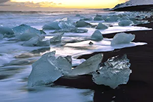 Related Images Gallery: Glacial lake with icebergs Jokulsarlon, Iceland