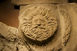 Gorgons Head, Roman Baths, Bath, England, UK Gorgons Head, Roman Baths, Bath, England, UK