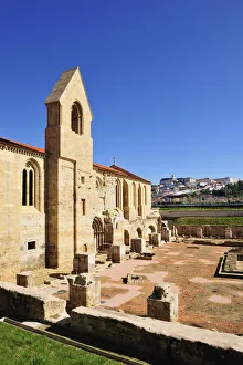 The gothic monastery of Santa Clara a Velha. Coimbra, Portugal The gothic monastery of Santa Clara a Velha. Coimbra, Portugal