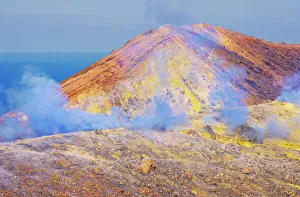 Gran Gratere, Vulcano Island, Aeolian Islands, Sicily, Italy Gran Gratere, Vulcano Island, Aeolian Islands, Sicily, Italy