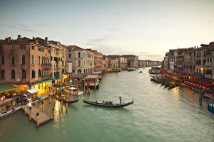 Grand Canal from the Rialto, Venice, Italy Grand Canal from the Rialto, Venice, Italy
