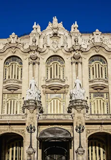 Grand Theatre Alicia Alonso, detailed view, Havana, La Habana Province, Cuba Grand Theatre Alicia Alonso, detailed view, Havana, La Habana Province, Cuba