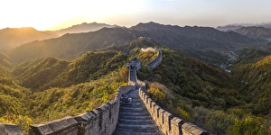 The Great Wall at Mutianyu nr Beijing in Hebei Province, China The Great Wall at Mutianyu nr Beijing in Hebei Province, China