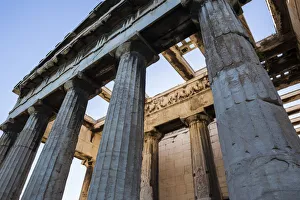 Greece, Athens, Ancient Agora, Temple of Hephaestus Greece, Athens, Ancient Agora, Temple of Hephaestus