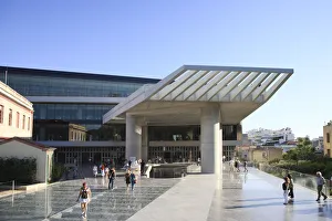 Greece, Attica, Athens, The new Acropolis Museum Greece, Attica, Athens, The new Acropolis Museum