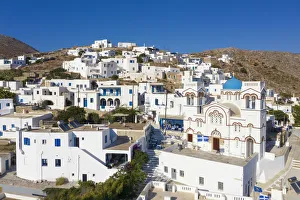 Greece, Cyclades Islands, Amorgos, Tholaria Town Greece, Cyclades Islands, Amorgos, Tholaria Town