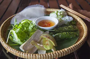Grilled beef and lot leaves, Da Nang, Vietnam Grilled beef and lot leaves, Da Nang, Vietnam