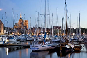 Historic Centres of Stralsund and Wismar Gallery: Harbour and old town, Stralsund, Mecklenburg-Western Pomerania, Germany