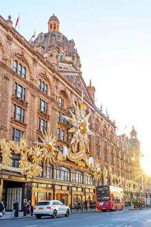 AWL Print of Harrods Department Store, London. Art Prints