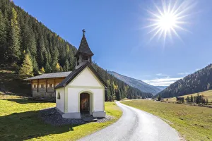 Heilige Chrysant und Daria chapel near Unterstalleralm, Innervillgraten, East Tyrol Heilige Chrysant und Daria chapel near Unterstalleralm, Innervillgraten, East Tyrol