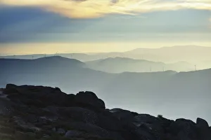 The top of the highest mountain range in Continental Portugal The top of the highest mountain range in Continental Portugal