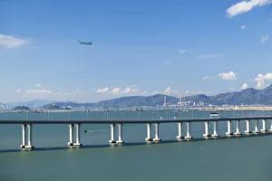 Hong Kong-Zhuhai-Macau bridge, Tai O, Lantau Island, Hong Kong Hong Kong-Zhuhai-Macau bridge, Tai O, Lantau Island, Hong Kong