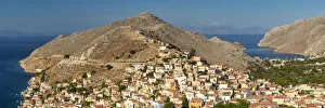 Horio (Upper Town), Symi Island, Dodecanese Islands, Greece Horio (Upper Town), Symi Island, Dodecanese Islands, Greece