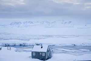 House in snow, Tiniteqilaq, E. Greenland House in snow, Tiniteqilaq, E. Greenland
