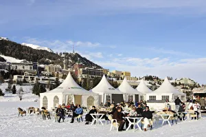 Ice bar in Sankt Moritz, Grisons, Switzerland Ice bar in Sankt Moritz, Grisons, Switzerland