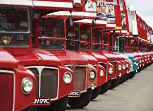 Nadia Isakova Collection: Iconic Routemasters at their 60th anniversary, Finsbury Park, London, UK