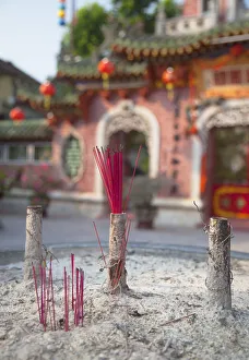 Incense sticks at Phouc Kien Assembly Hall, Hoi An (UNESCO World Heritage Site), Quang Incense sticks at Phouc Kien Assembly Hall, Hoi An (UNESCO World Heritage Site), Quang