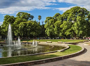 Independence Square, Mendoza, Argentina Independence Square, Mendoza, Argentina