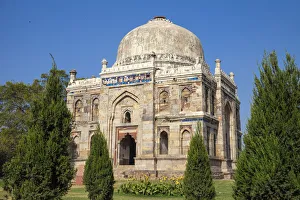 India, Delhi, new Delhi, Lodi Garden, Shish Gumbad Tomb India, Delhi, new Delhi, Lodi Garden, Shish Gumbad Tomb