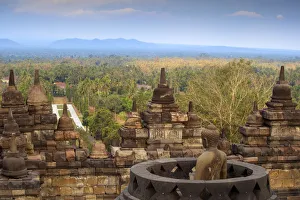 Borobudur Temple Compounds Gallery: Indonesia, Java, Magelang, Borobudur Temple