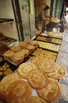 Israel, Jerusalem, Old City, Local Bakery Israel, Jerusalem, Old City, Local Bakery