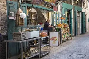 Israel, Jerusalem, Old City, Muslem Quarter, Restaurant Israel, Jerusalem, Old City, Muslem Quarter, Restaurant