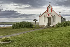 Italian Chapel (Queen of Peace Chapel), Lamb Holm, Mainland, Orkney islands, Scotland, UK