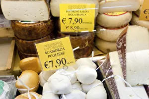 Italian cheeses, Bologna, Emilia Romagna, Italy Italian cheeses, Bologna, Emilia Romagna, Italy