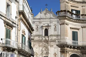 Italy, Apulia (Puglia), Taranto district, Itria Valley, Martina Franca, Basilica of Italy, Apulia (Puglia), Taranto district, Itria Valley, Martina Franca, Basilica of