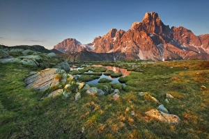 Italy, Dolomites, Trentino Alto Adige, Pale di San Martino mountains Italy, Dolomites, Trentino Alto Adige, Pale di San Martino mountains