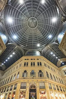 Italy, Naples, Galleria Umberto I