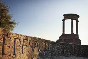 Italy, Napoli, Pompeii Archaeological Site (UNESCO Site), Via delle Tombe