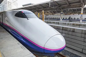 Japan, Honshu, Kanto, Tokyo, Tokyo Station, Shinkansen Bullet Train Japan, Honshu, Kanto, Tokyo, Tokyo Station, Shinkansen Bullet Train