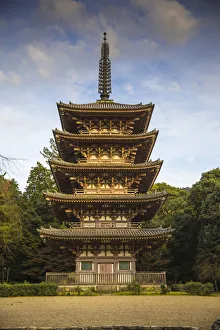 Japan, Kyoto, Daigoji Temple, Goju-no-to pagoda Japan, Kyoto, Daigoji Temple, Goju-no-to pagoda
