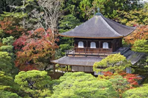 Japan, Kyoto, Ginkakuji Temple - A World Heritage Site Japan, Kyoto, Ginkakuji Temple - A World Heritage Site