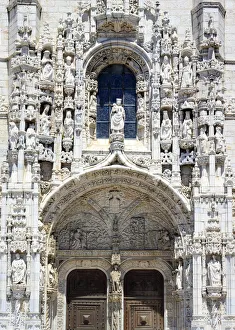 Jeronimos monastery (Hieronymites Monastery), South portal of Church of Santa Maria Jeronimos monastery (Hieronymites Monastery), South portal of Church of Santa Maria