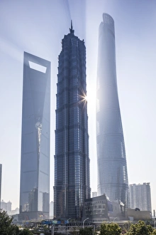 Jinmao Tower, Shanghai World Financial Center & Shanghai Tower, Pudong, Shanghai Tower Jinmao Tower, Shanghai World Financial Center & Shanghai Tower, Pudong, Shanghai Tower