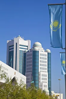Kazakhstan, Astana, Parliament buildings Kazakhstan, Astana, Parliament buildings