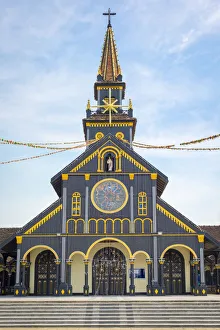 Kon Tum Cathedral Print, Vietnam