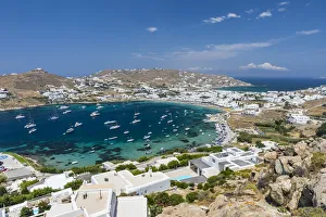 Korfos Beach, Mykonos, Cyclade Islands, Greece Korfos Beach, Mykonos, Cyclade Islands, Greece
