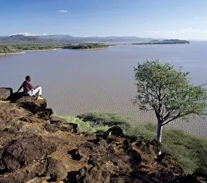 Lake Baringo is one of two freshwater lakes of the