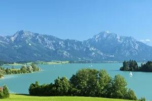 Bavarian Collection: Lake Forggensee, Allgaeu, Bavaria, Germany