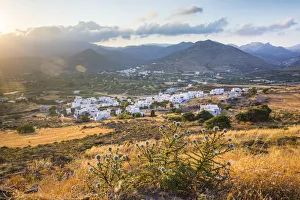 Landscape of Naxos, Cyclade Islands, Greece Landscape of Naxos, Cyclade Islands, Greece