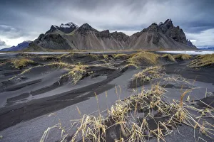 Landscape at Stokksnes, Eastern Iceland, Europe Landscape at Stokksnes, Eastern Iceland, Europe