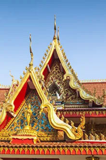 Laos, Vientiane, Wat Chanthabuli, detail Laos, Vientiane, Wat Chanthabuli, detail